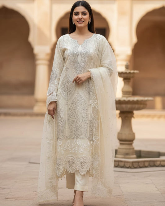 Chiffon Luxury Pret Wedding Wear
