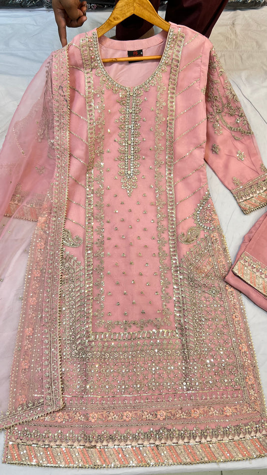 New Arrival Organza Fabric Elegent Artical For Wedding