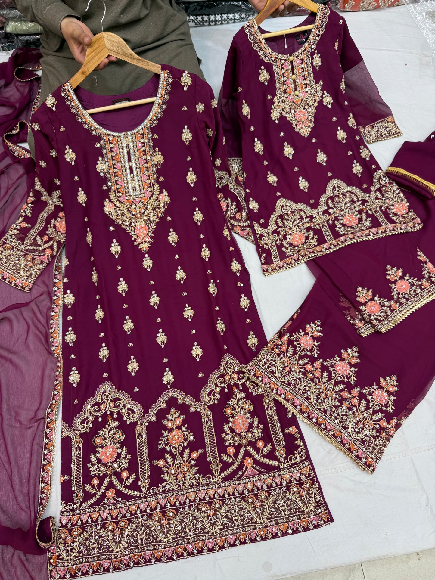 Mother Daughter Chiffon Collection