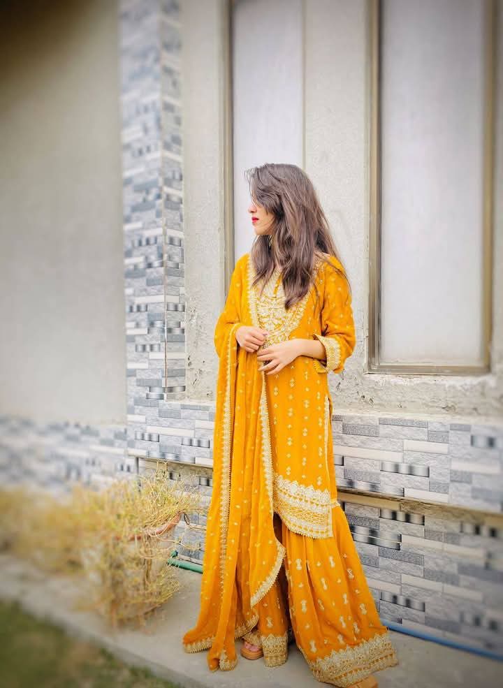 Chiffon Gharara Collection