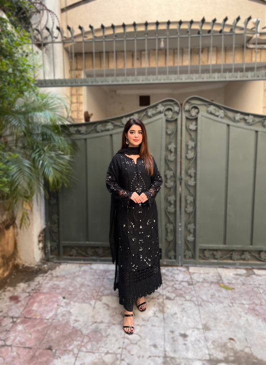 WEDDING DRESS Inspired by MARIAH.B In CHIFFON FABRIC