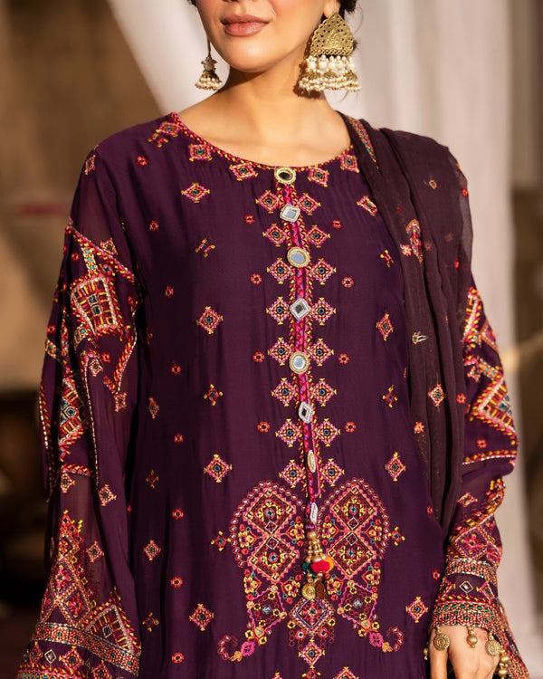Karma Saj Dhaj 527 Plum