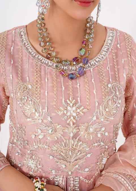 3 Piece Heavily Embroidered Wedding & Partywear Dress Collection 2025