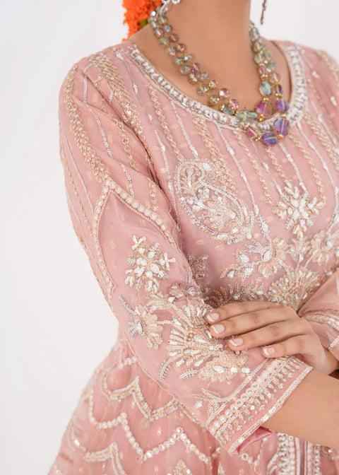 3 Piece Heavily Embroidered Wedding & Partywear Dress Collection 2025