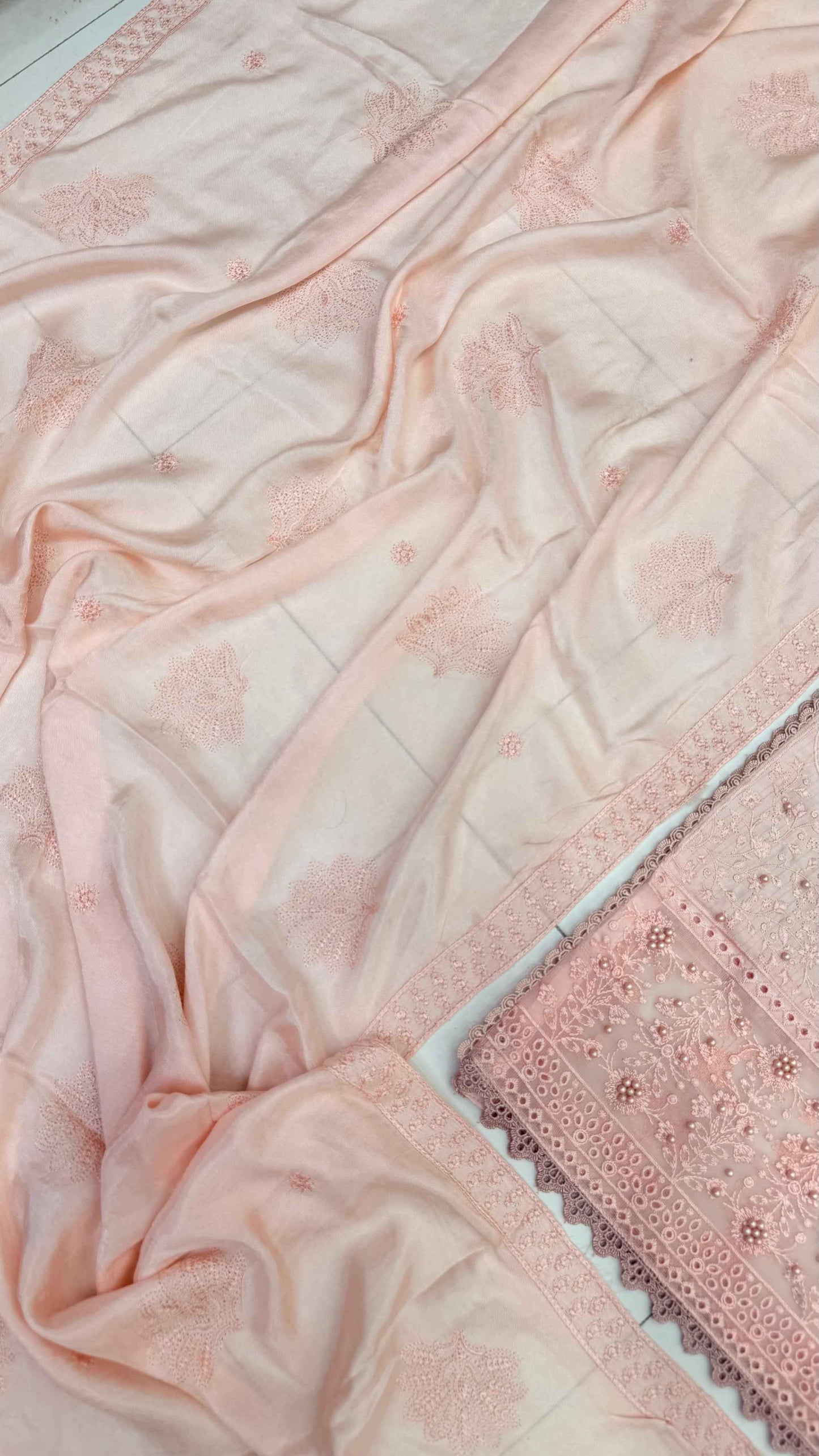 COTTON FABRIC With Embroidered Dupatta & Shirt Dress 2025