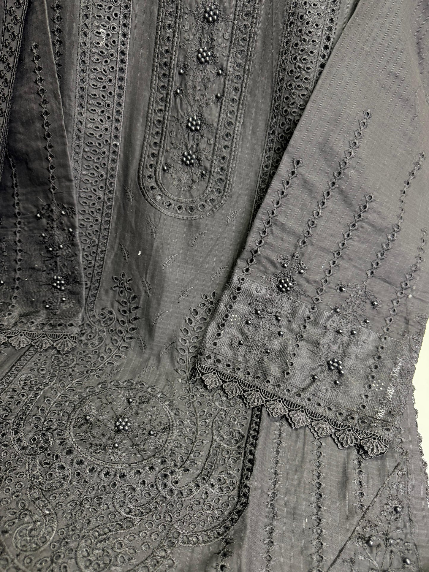 COTTON FABRIC With Embroidered Dupatta & Shirt Dress 2025