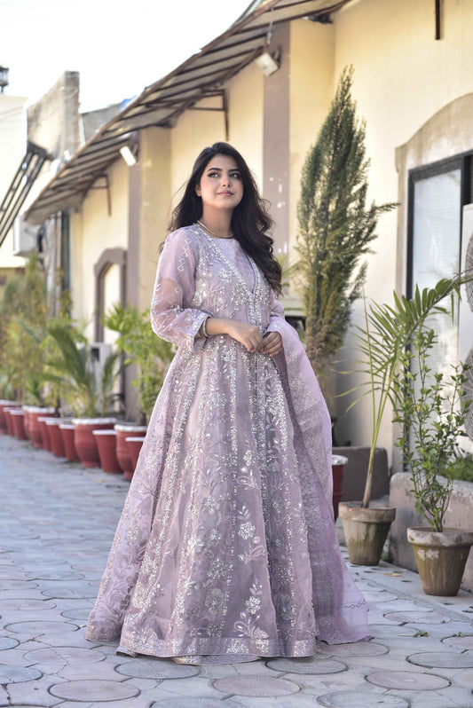 Long Maxi Dress For Wedding Barat/Waleema