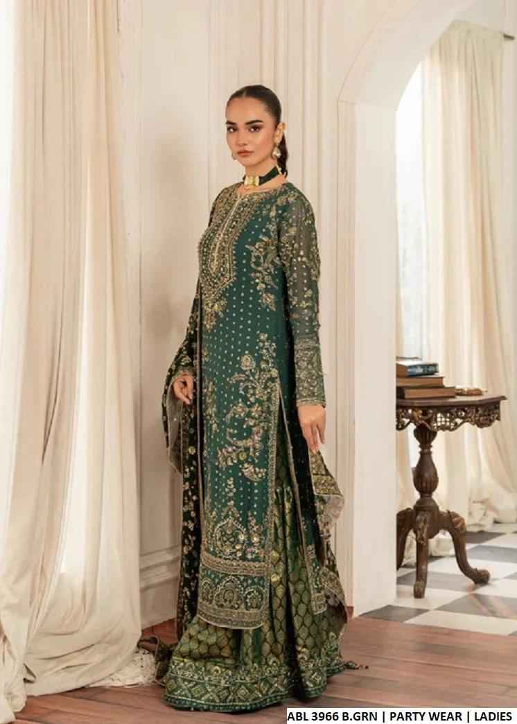 CHIFFON Gharara Collection Beautiful Wedding Wear