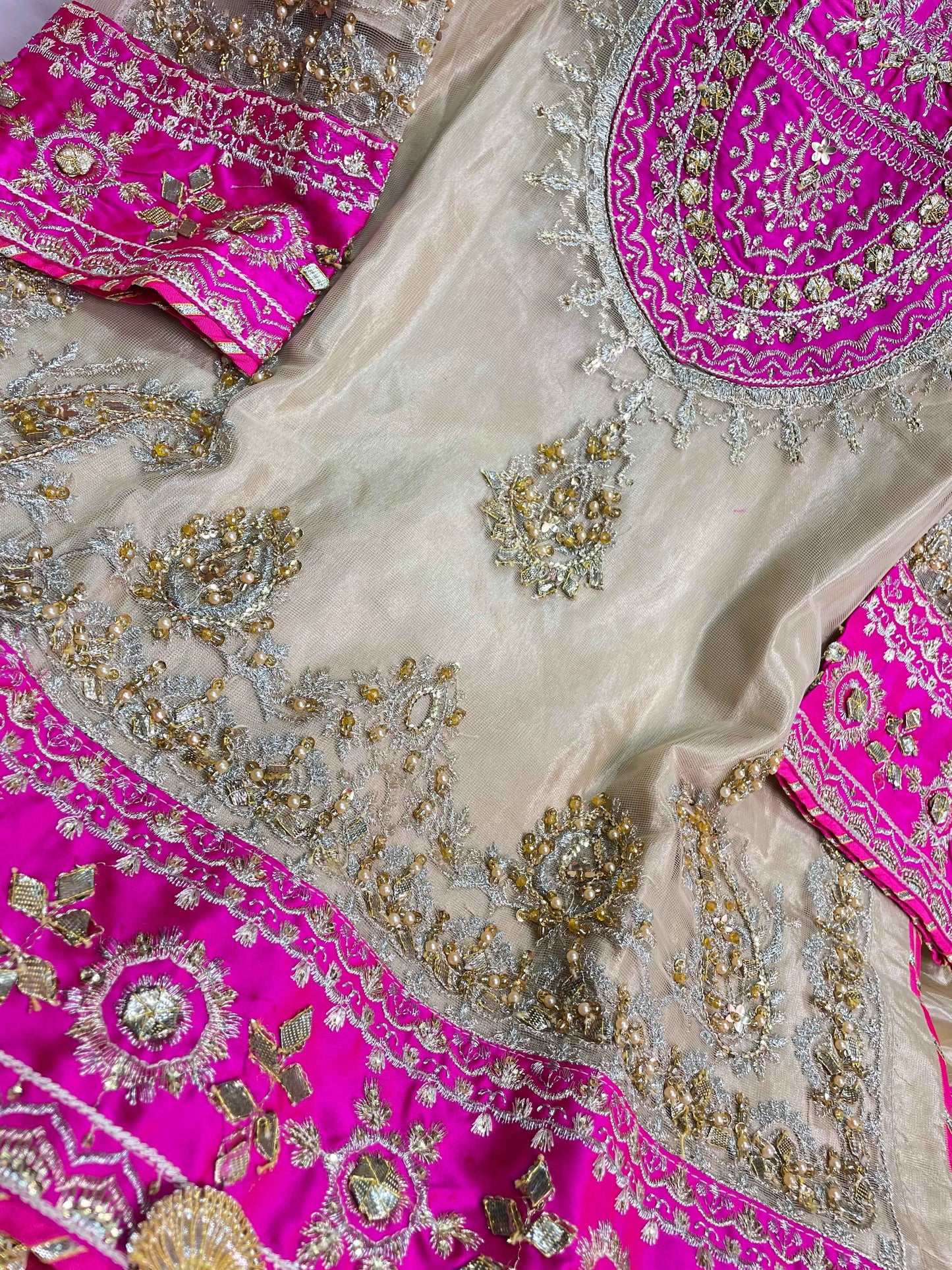 ORGANZA FABRIC 2-Piece Beautiful Embroidered Dress 2025