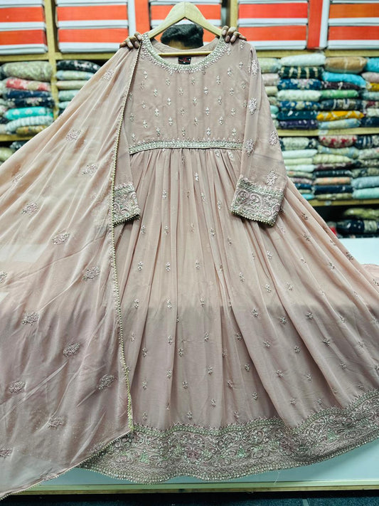 Chiffon Maxi Light Pink