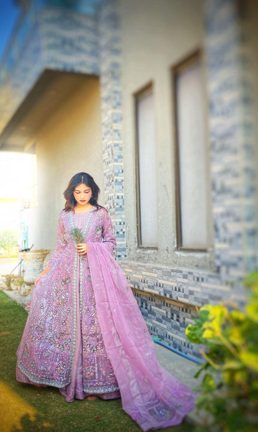 3 Piece Embroidered Party and Wedding Dresses - Heavily Embroidered Collection