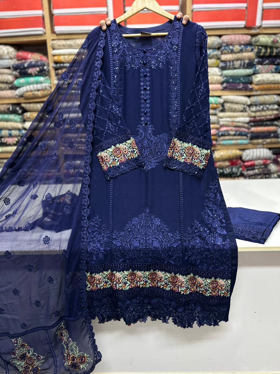 SG001 Chiffon Navy