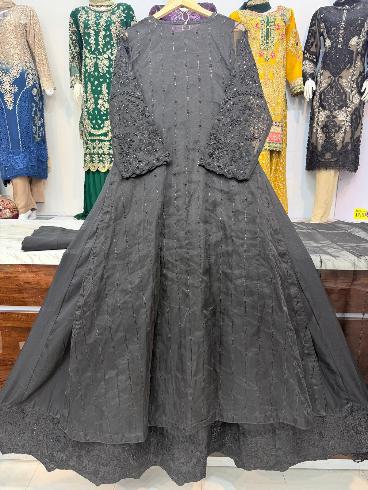 FG169 Gown Style Maxi Black