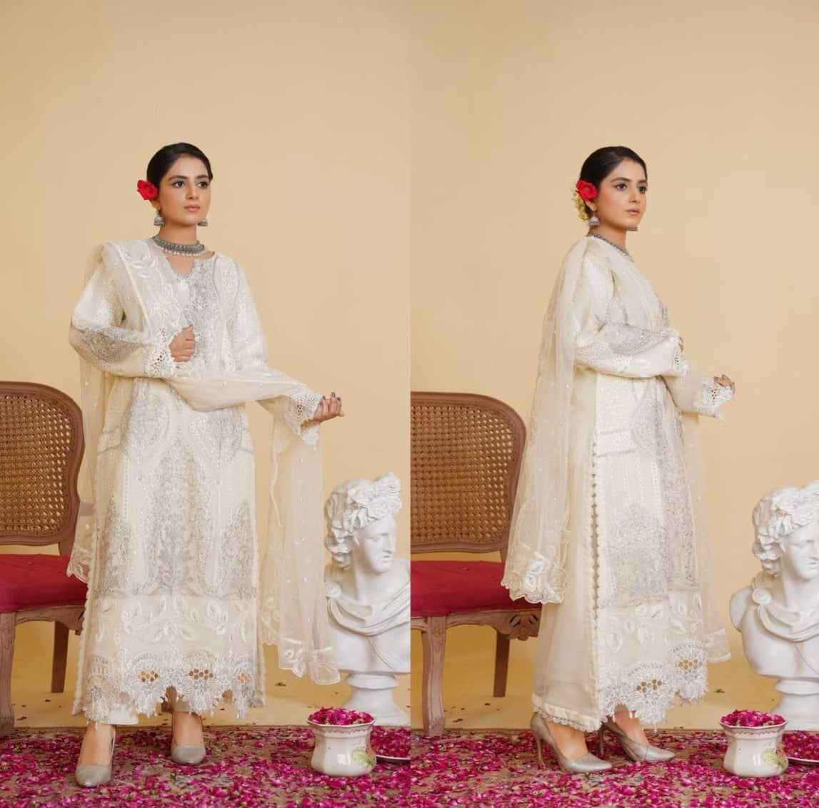 Organza Fabric Dress