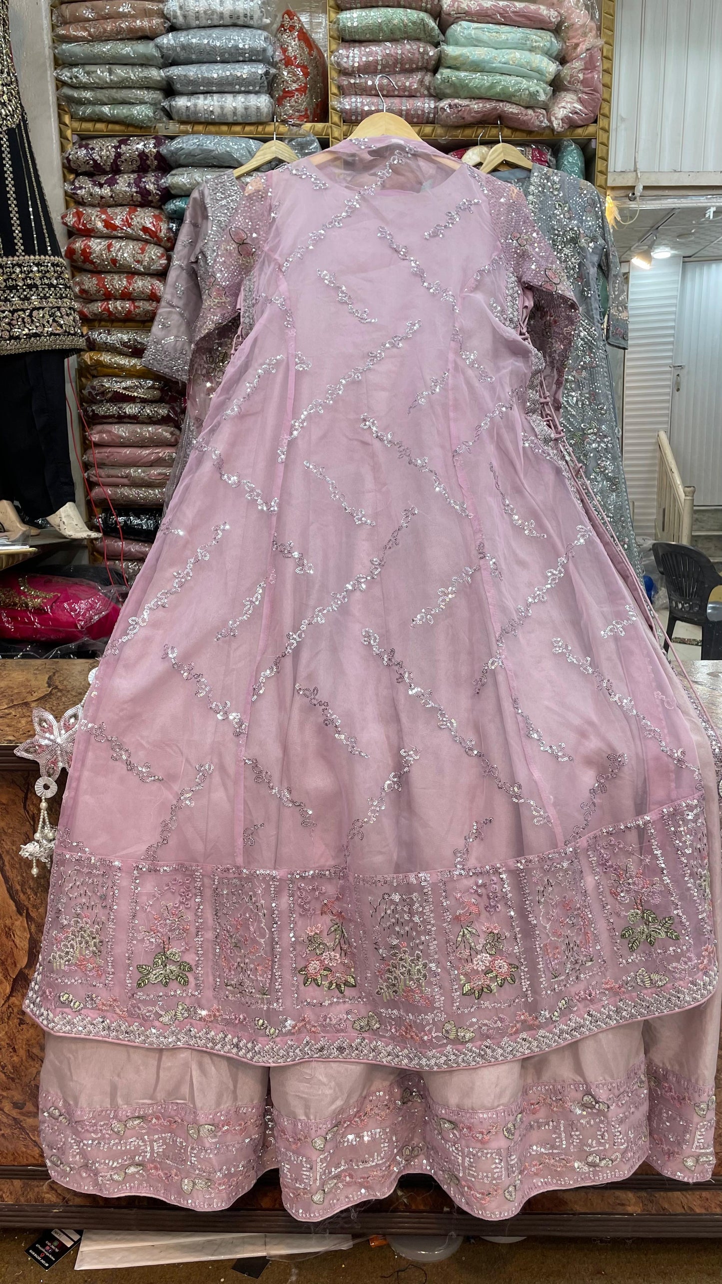 Organza Maxi | Luxury Wedding & Party Wear with Elegant Embroidery