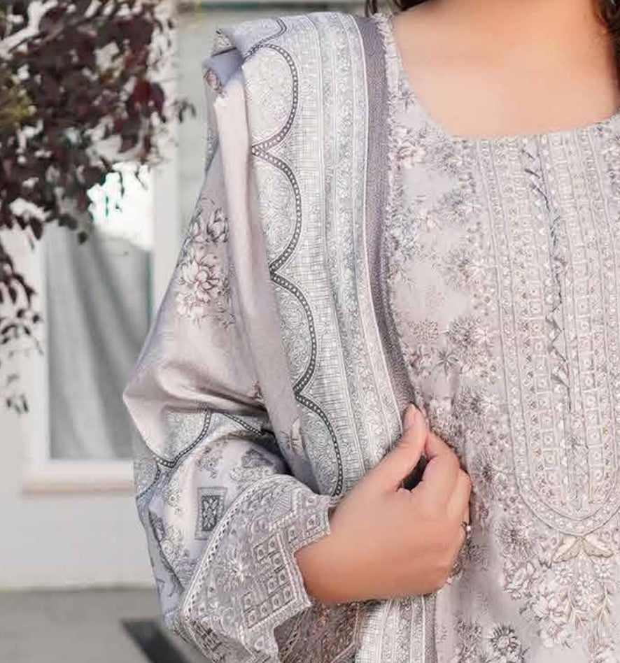 New Arrival Dhanak Collection | Elegant Patch & Boring Detailing