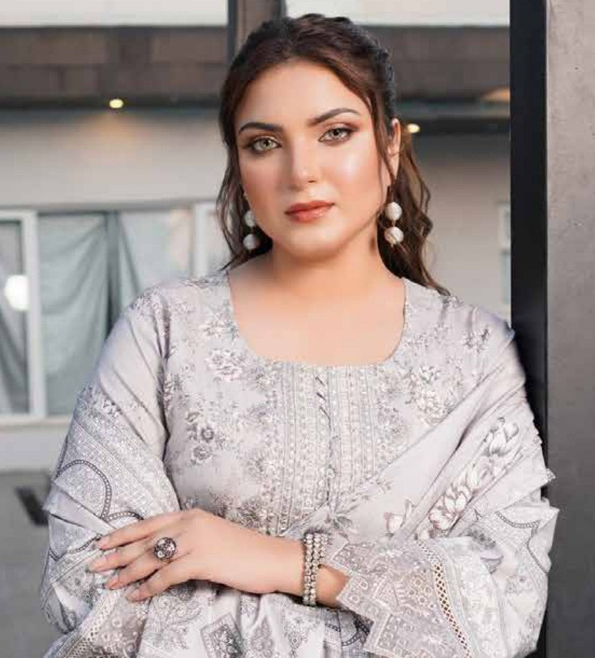 New Arrival Dhanak Collection | Elegant Patch & Boring Detailing