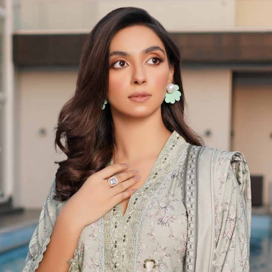 New Arrival Dhanak Collection | Elegant Patch & Boring Detailing