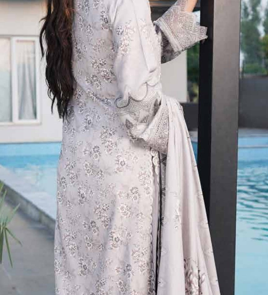 New Arrival Dhanak Collection | Elegant Patch & Boring Detailing