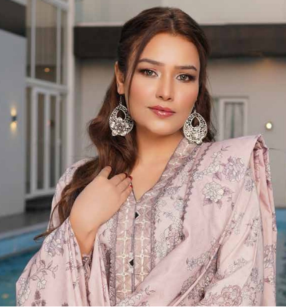 New Arrival Dhanak Collection | Elegant Patch & Boring Detailing
