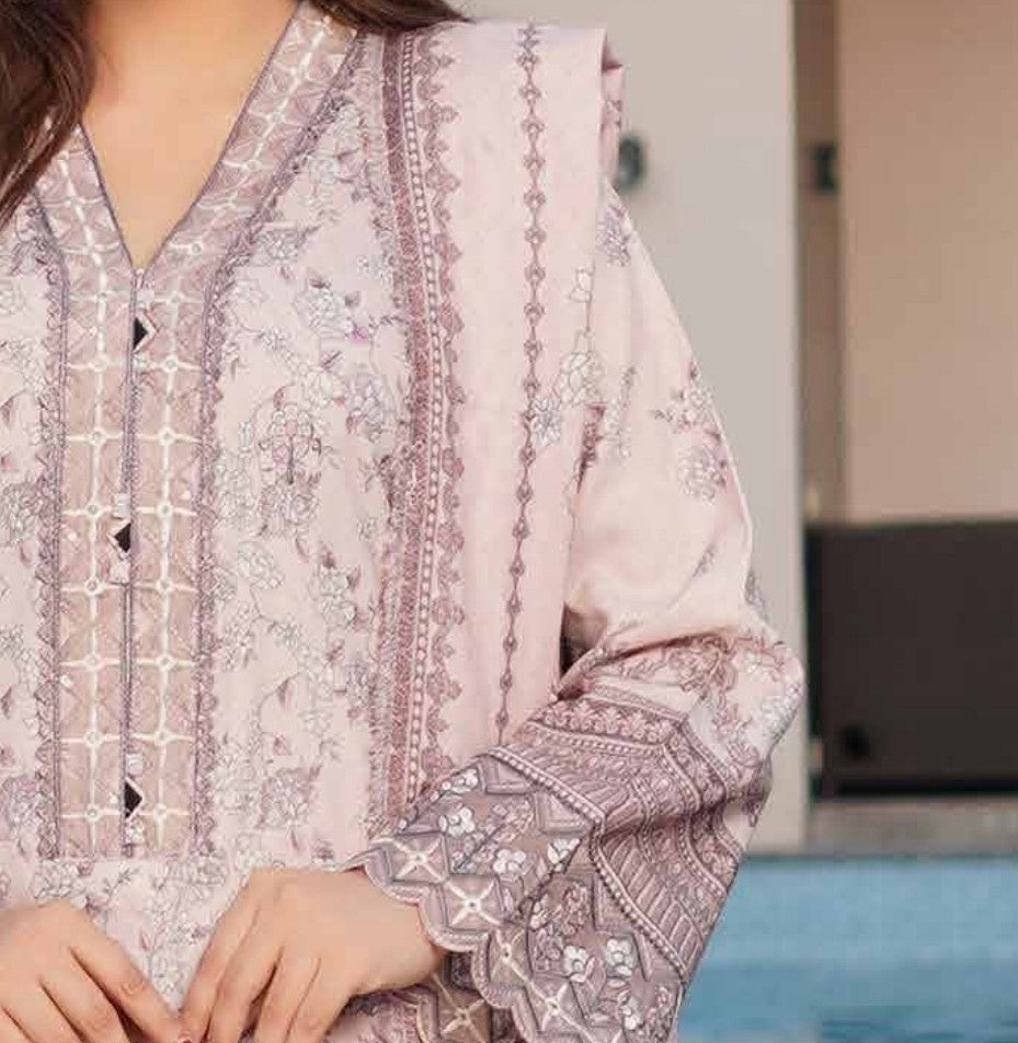 New Arrival Dhanak Collection | Elegant Patch & Boring Detailing
