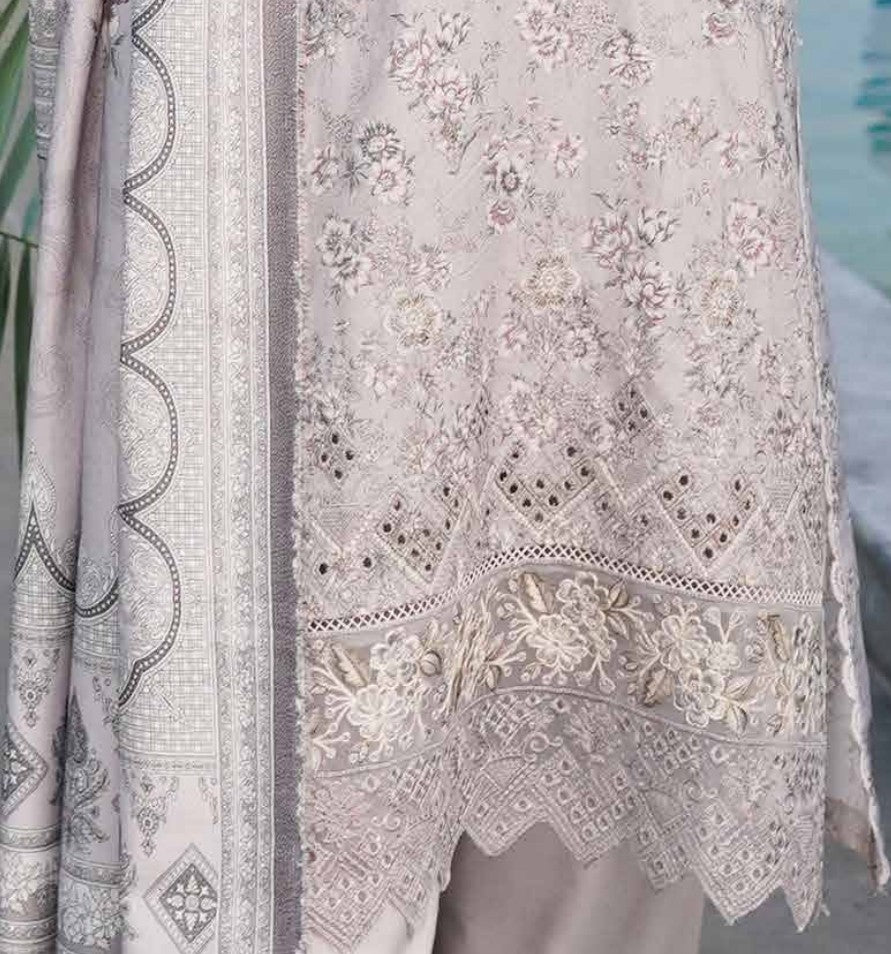 New Arrival Dhanak Collection | Elegant Patch & Boring Detailing