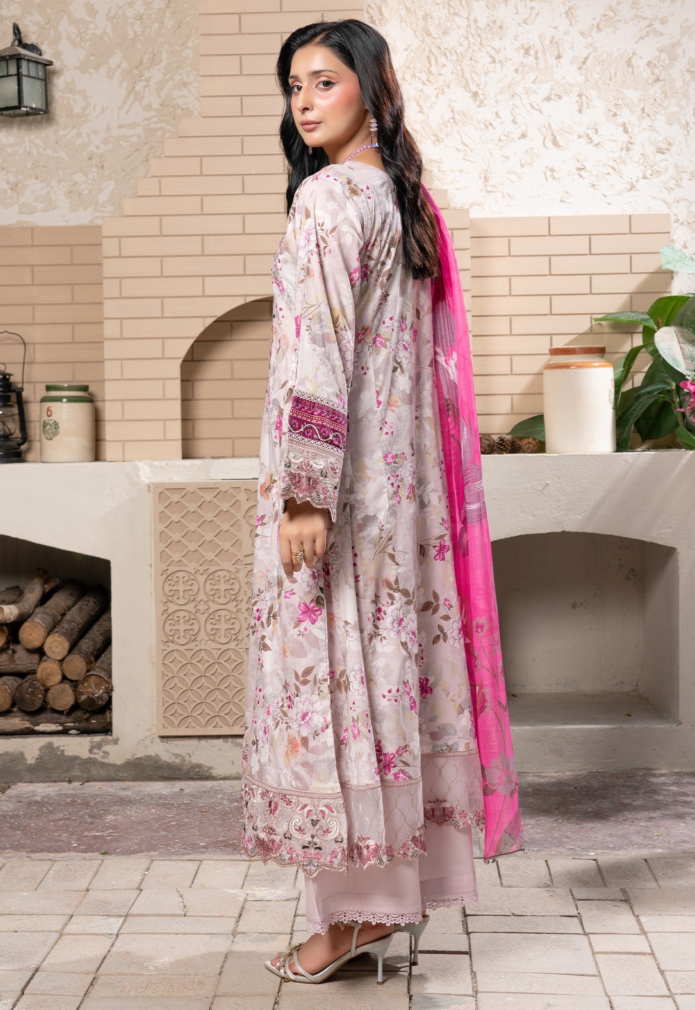 PB6452 Lawn Frock