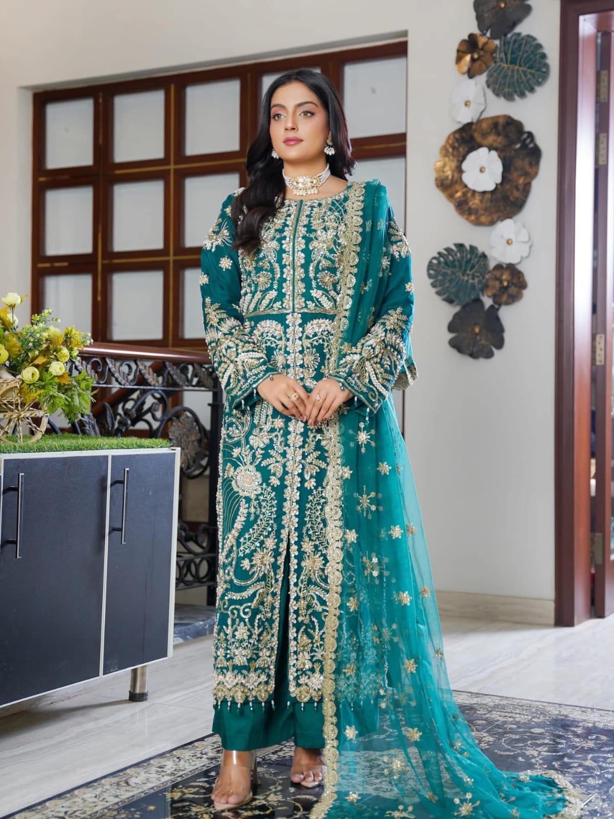 Premium Quality Embroidered Formal Dress