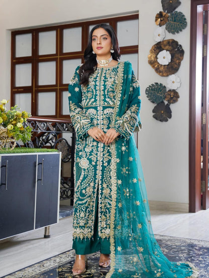 Premium Quality Embroidered Formal Dress