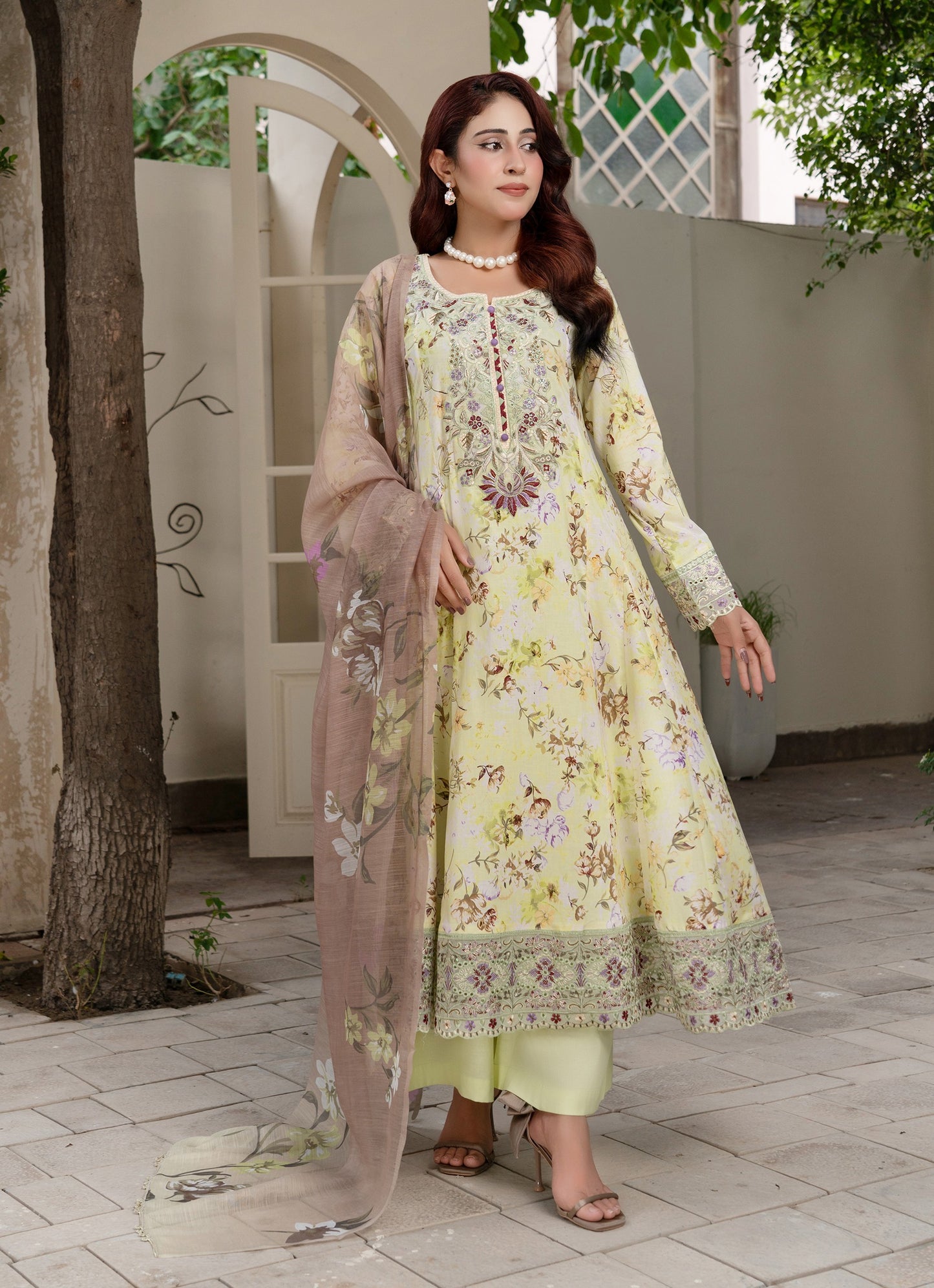 PB6456 Lawn Frock