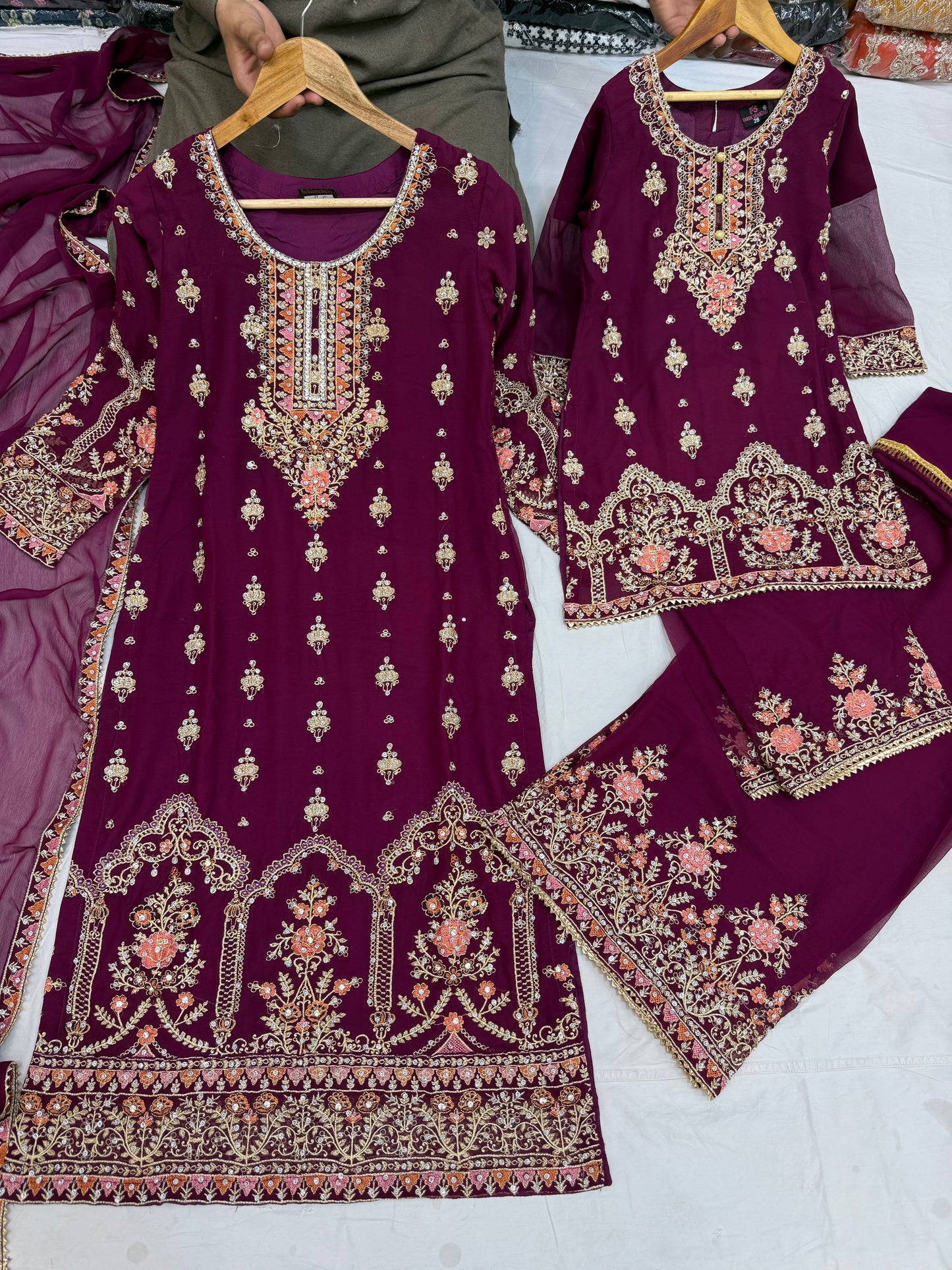 Mother Daughter Chiffon Collection