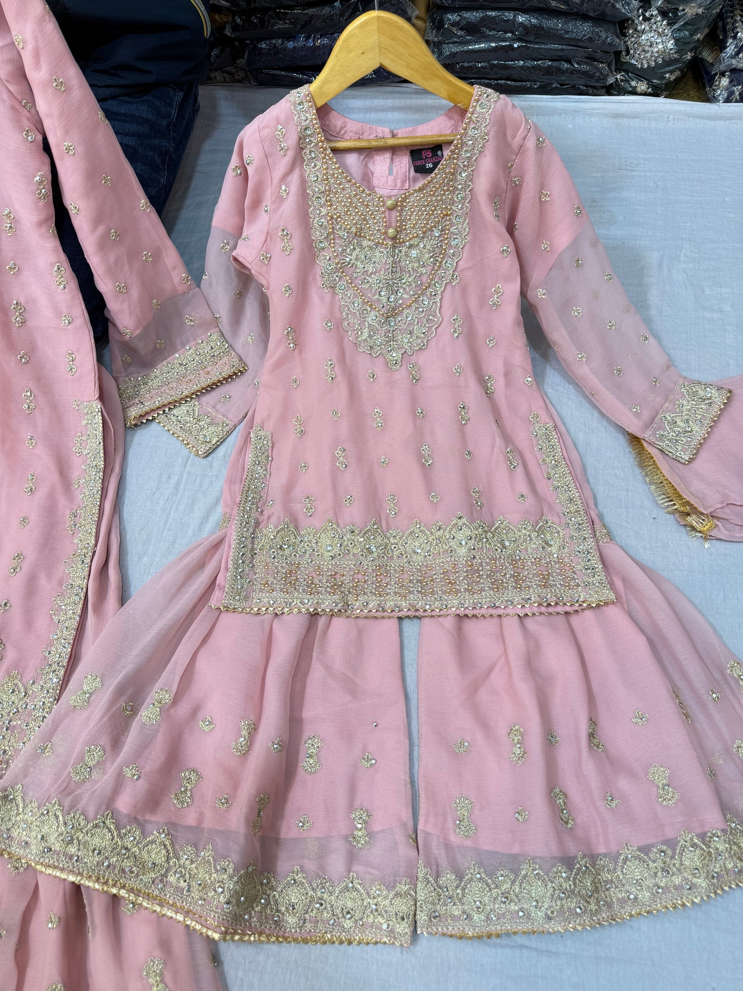 CHIFFON FABRIC Mother & Daughter Dress 2025