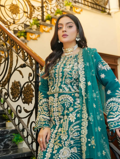 Premium Quality Embroidered Formal Dress