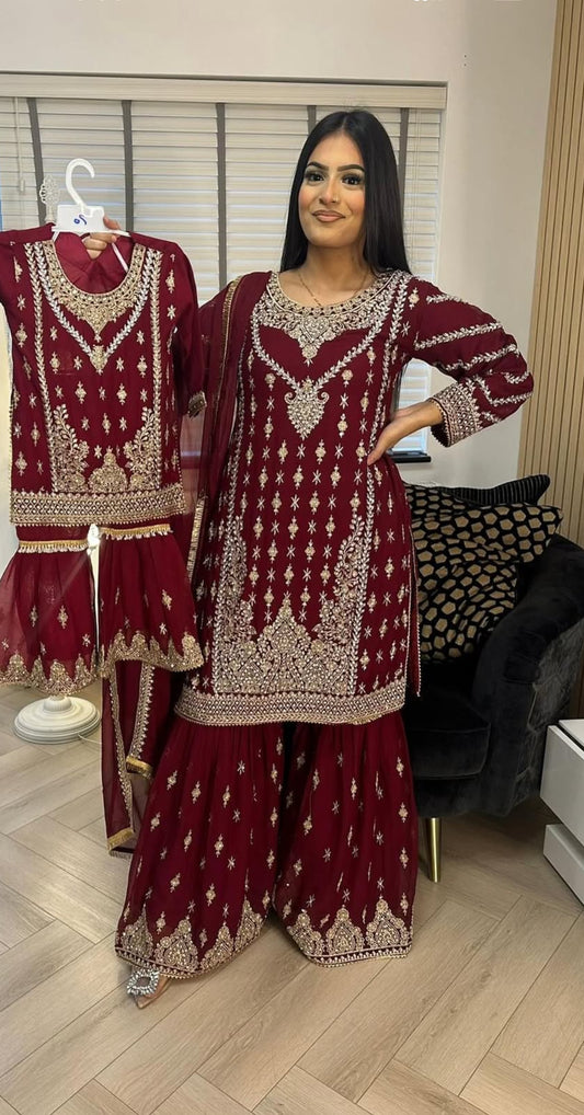 Chiffon Gharara
