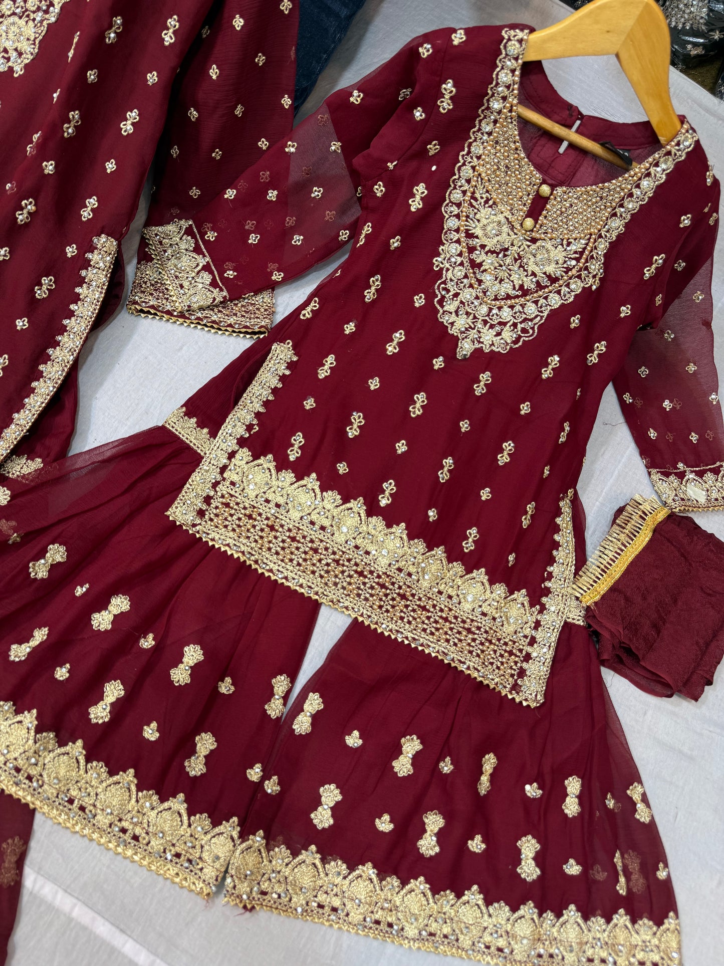 CHIFFON FABRIC Mother & Daughter Dress 2025