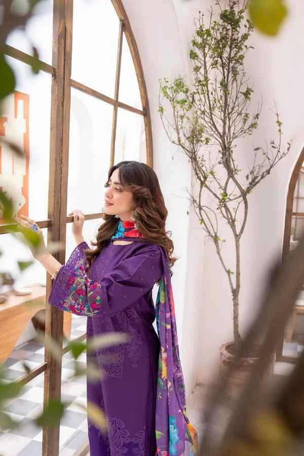 Karma Apsara Dress In Violet