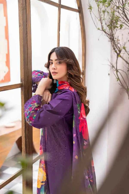 Karma Apsara Dress In Violet