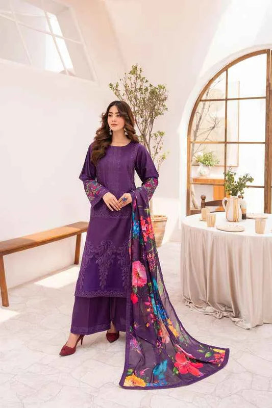 Karma Apsara Dress In Violet