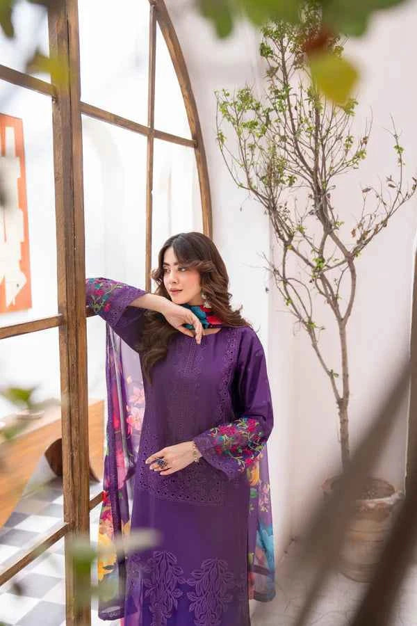 Karma Apsara Dress In Violet