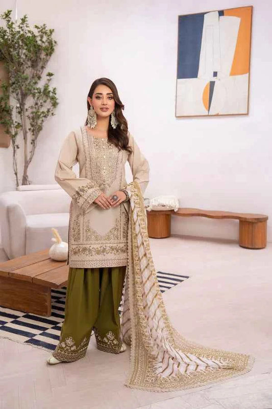 Karma Apsara Dress In Almond Silk