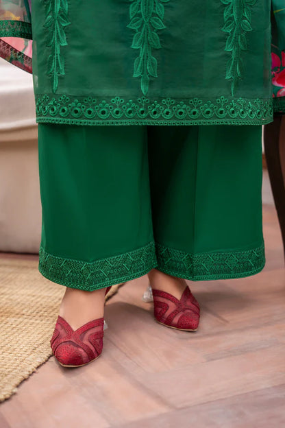Karma Apsara Dress In Pine Green