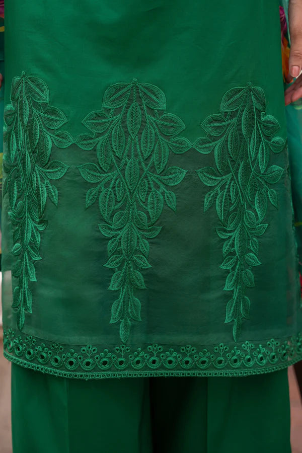 Karma Apsara Dress In Pine Green