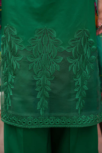 Karma Apsara Dress In Pine Green