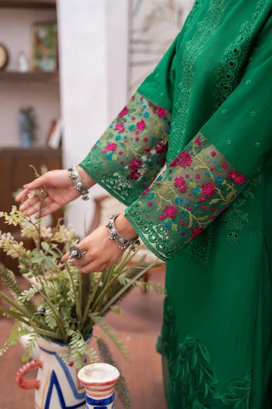Karma Apsara Dress In Pine Green