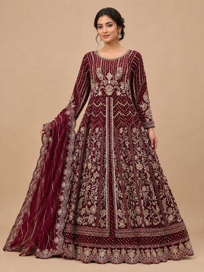 FG145 Maxi Maroon