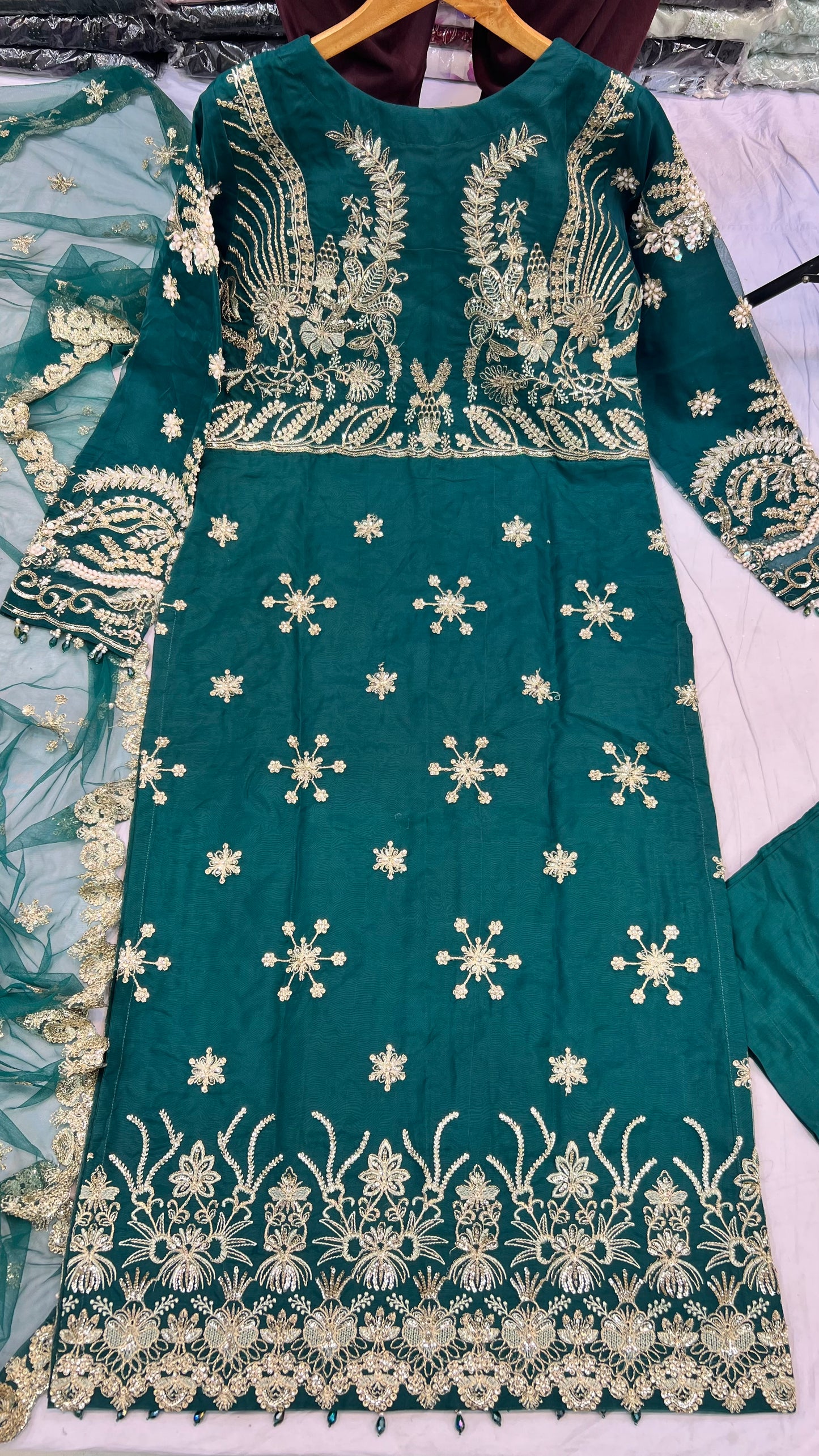 Premium Quality Embroidered Formal Dress