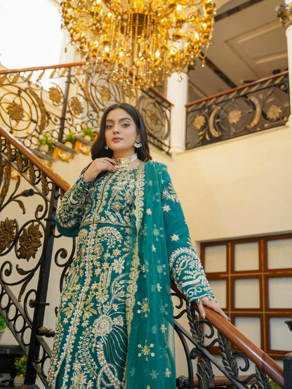 Premium Quality Embroidered Formal Dress