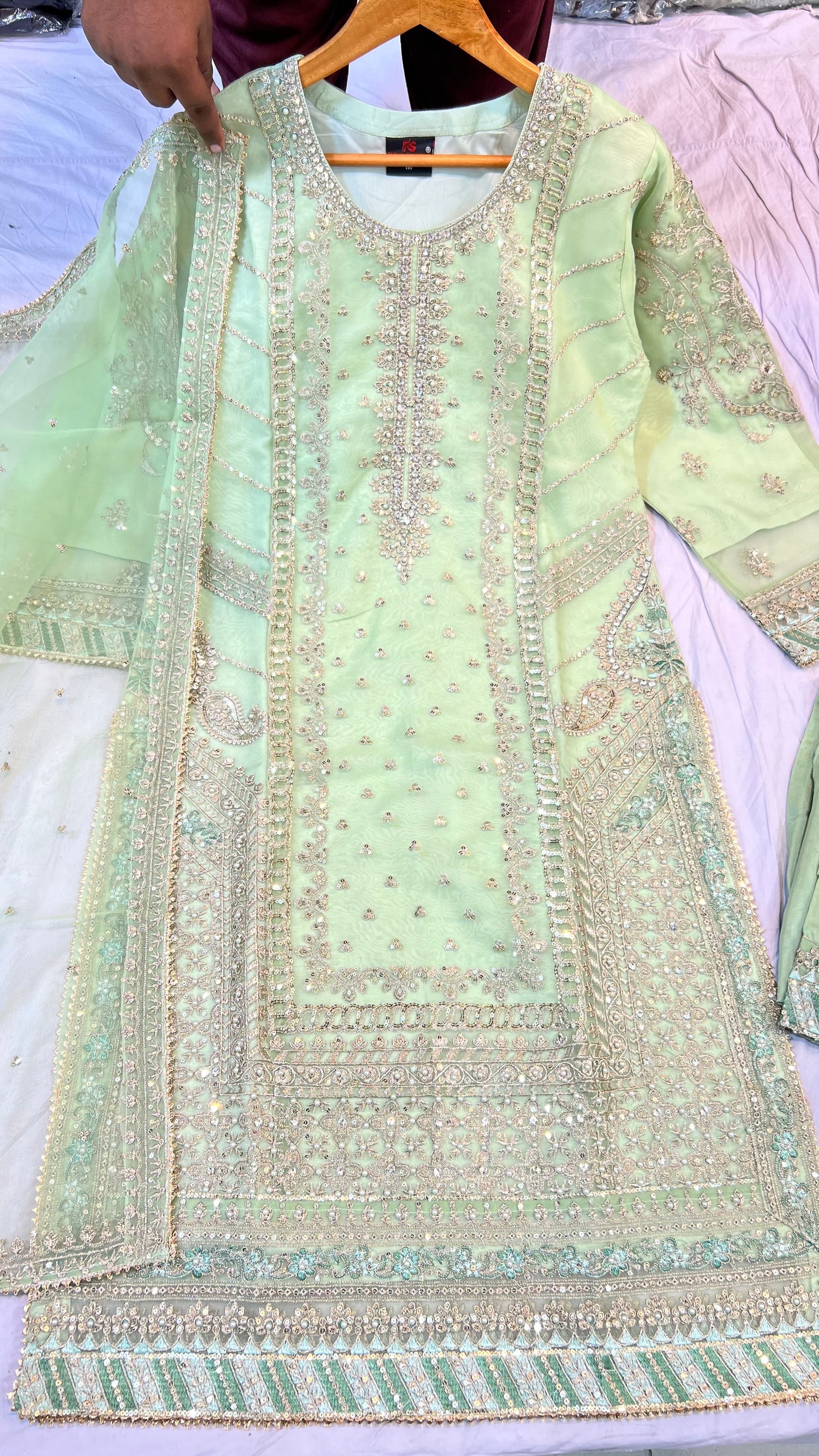 New Arrival Festive Collection Organza Fabric