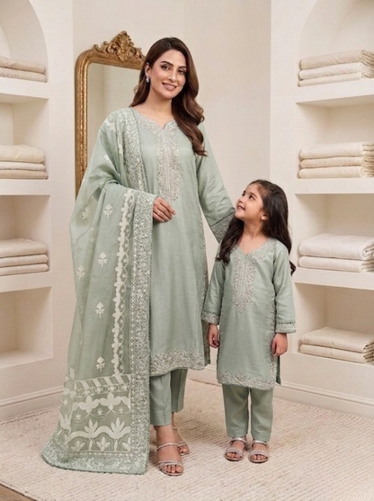 SG 2342 Pista Viscose Mother Daughter