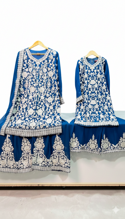 Chiffon Mother & Daughter Dress